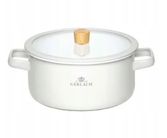 Gerlach Natur Enamel Induction Emamel puodų rinkinys, 6 vnt