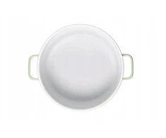 GERLACH NATUR ENAMEL Žalias emaliuotas puodas 3 l su dangteliu 20 cm