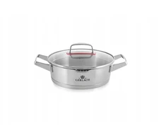 GERLACH SUPERIOR Puodas 2,5 l su dangčiu 24 cm / nerūdijantis plienas