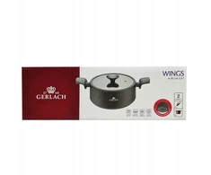 GERLACH WINGS tradicinis puodas _ 20cm _ 2,9l _ indukcinis_ dujos