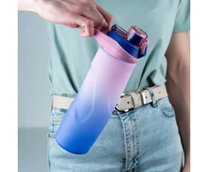 Gertuvė Kite, 760ml, su užrakinamu dangteliu, mėlynos/rožinės sp. tritano plastikas