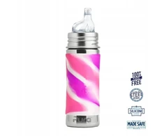 Gertuvė Pura Kiki, 325 ml, 6+ mėnesiai, pink swirl