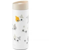 Gertuvė-termosas AMBITION KITTY 350 ml Balta su kačiukais