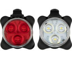 Get Go LED Bicycle Lights Set Rechargeable • Tri-LED 45 •