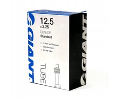 GIANT 12.5x2.25 DUNLOP Standartinis vidinis vamzdis 0.9mm su dviračio vožtuvu | VAIKAI