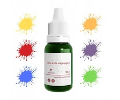 Gift Home Dažų rinkinys muilo pagrindui, migruojantis spalvų mišinys muilui, 6x10g