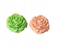 Gift Home Rinkinys dovanoms žvakėms gaminti, 3D PEONY pelėsis, sojų žvakė, gėlės