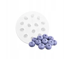 Gift Home Silikoninė formelė BLUEBERRY vaisių formos žvakių dekoracija 11 vnt GH-FS345