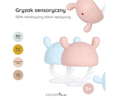 Gigi Kids Be BPA silikoniniai grybų dantukai kūdikiams dantims dygti