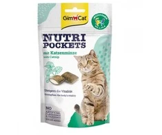 Gimborn GimCat Nutri Pockets su katžolėmis ir multivitaminais 60 g