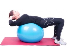 Gimnastikos kamuolys + pompa inSPORTline Top Ball 85cm