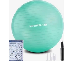GIMNASTINIS Kamuolys 55 cm JOGA PILATES FITNESO PRATIMAS STABILUMO BALANSAVIMAS