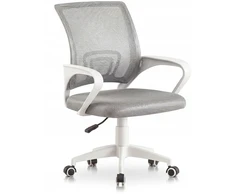 Giosedio Pilka Fotel biurowy Obrotowy ergonomiczny, młodzieżowe krzesło NFX011