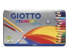 Giotto Akvarel.pieštukai STILNOVO met.dėž 12sp 256200 FILA