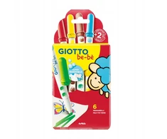 Giotto Bebe Flomasteriai, 6 Spalvos