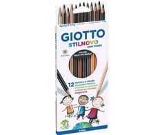 Giotto Stilnovo Skin Tones spalvoti pieštukai vaikams, 12 spalvų