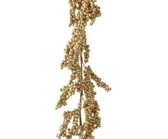 Girlianda BERRIES, auksinės sp., 5 x 10 x 130 cm, 1 vnt