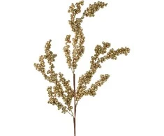 Girlianda BERRIES, auksinės sp., 5 x 10 x 130 cm, 1 vnt