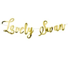 Girlianda Lovely Swan PartyDeco H21.3cm/64cm