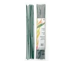 Gl Plastic Atraminiai kuoleliai augalams D6-8mm/H90cm/25vnt. bambukiniai/žali