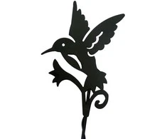 Gl Plastic Dekoratyvinė atrama augalams paukštis H72cm metalinė/juoda