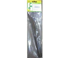 Gl Plastic Metalinės vielos sodui 100vnt. L25cm/100vnt. rudos