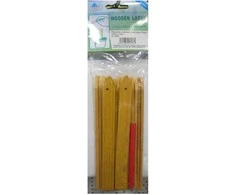 Gl Plastic Plokštelės užrašams L15cm/20vnt. medinės/universalios