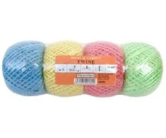 Gl Plastic Polipropileninės virvės sodui 4 vnt. 4x50g spalvotos