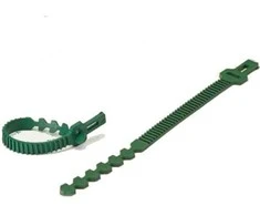 Gl Plastic Reguliuojami tvirtinimai augalams L25cm žali/plastikiniai/3vnt.