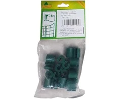 Gl Plastic Tvirtinimai grotelėms 10vnt. žali