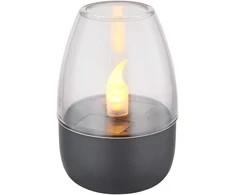 Globo Toys LED lauko šviestuvas su saulės baterija IP44 Globo 1800K 1V juodas