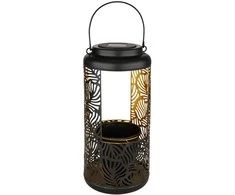 Globo Toys LED lauko šviestuvas su saulės baterija IP44 Globo 3000K 3V juodas