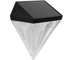 Globo Toys LED lauko šviestuvas su saulės baterija IP44 Globo 3000K 3V juodas