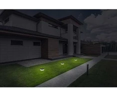Globo Toys LED lauko šviestuvas su saulės baterija IP65 Globo 3000K 3V juodas