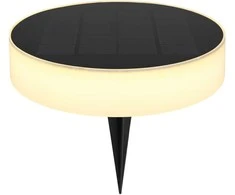 Globo Toys LED lauko šviestuvas su saulės baterija IP65 Globo 3000K 3V juodas