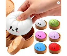 Gniotek Antistress Dumpling PIEROŻEK kukuliai MYSTERY tiktok SECRET COLOR