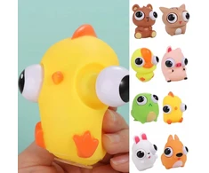 GNIOTEK GYVŪNAS 9cm SU AKIS ANTISTRESAS SQUISHY FIDGET MOCHI