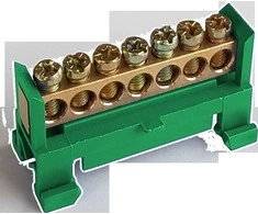 Gnybtas 7x16 mm² (mėlynas)