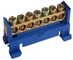 Gnybtas 8x16 mm² (mėlynas)