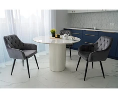 Gockowiak ATLANTA VELVET GRAPHITE VELVET KĖDĖ SVETAINEI, MODERNA