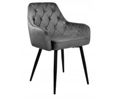 Gockowiak ATLANTA VELVET GRAPHITE VELVET KĖDĖ SVETAINEI, MODERNA