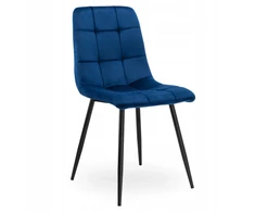 Gockowiak DENVER VELVET Mėlynas VELVET KĖDĖ SVETAINEI, VALGOMAI, MODERNUS