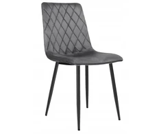 Gockowiak DEXTER VELVET GRAPHITE MINŠTA KĖDĖ STILINGAI SVETAINEI
