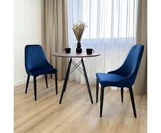 Gockowiak LORIENT VELVET NAVY VELVET KĖDĖ MODERNAI SVETAINEI