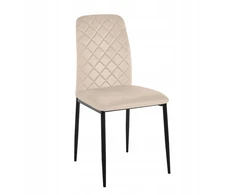 Gockowiak MAVERIK VELVET, BEIGE, MINŠTA AKSOMINĖ KĖDĖ SVETAINEI, VALGOMAI, NAMUI