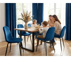 Gockowiak ORLANDO VELVET NAVY VELVET KĖDĖ SVETAINEI, MODERNA