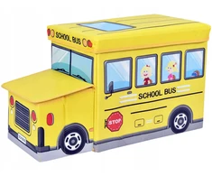 Gockowiak Poland Žaislų dėžė Autobusas geltonas