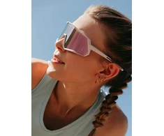 Gog Tove E608-3 Sportiniai Saulės Akiniai Su Veidrodiniais Lęšiais, Uv400, Kat.3, Matiniai Šviesiai Violetiniai