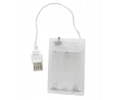 Goldlux Sanico lampka nocna LED NEON HELLO USB A 29 cm zasilanie bateryjne 327147