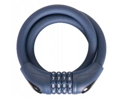 GoodBike CYPHER R24 kombinuotas dviračio užraktas, 15x1000mm, mėlynas